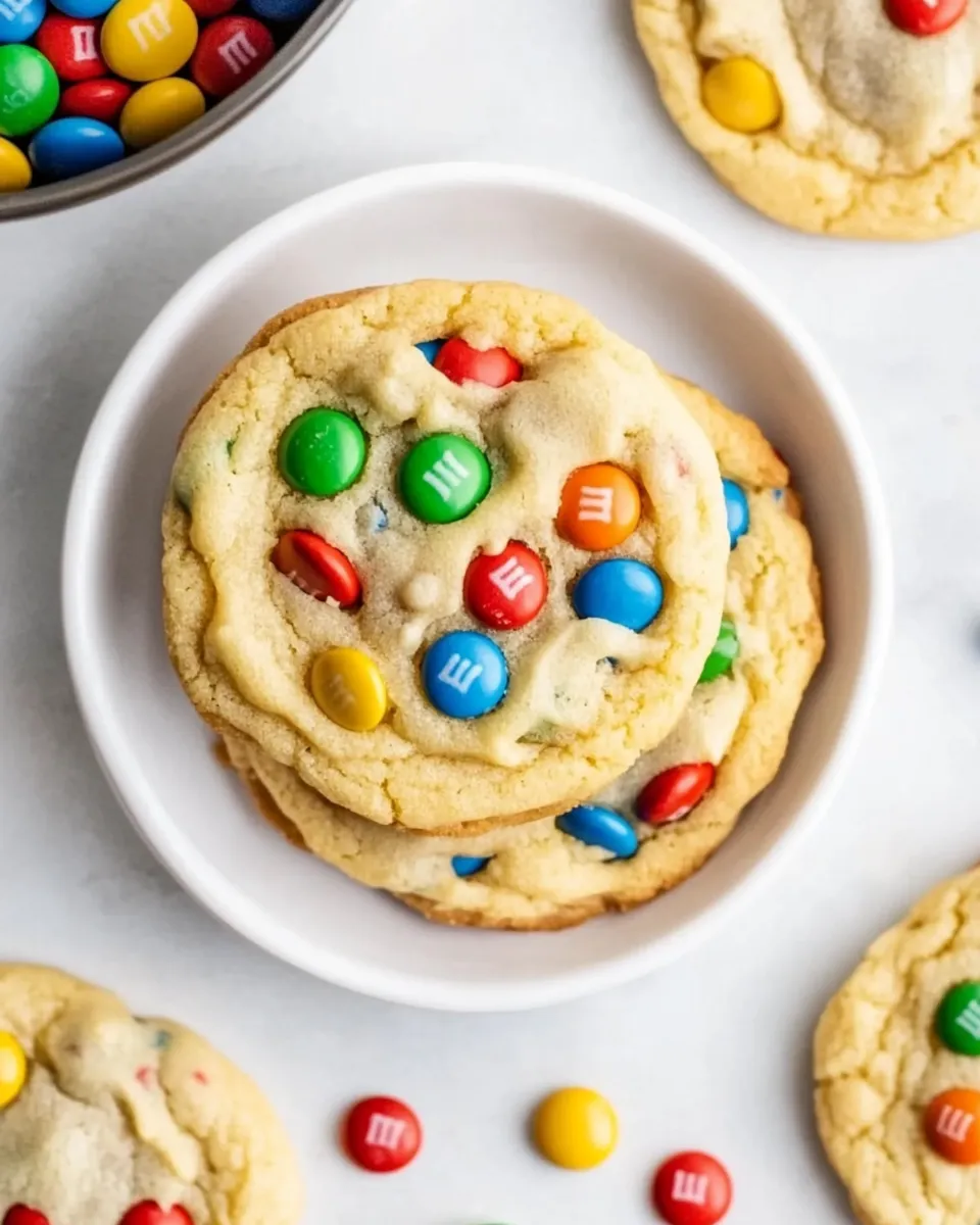 Easy Super Soft and Chewy M&M Cookies recipe photo