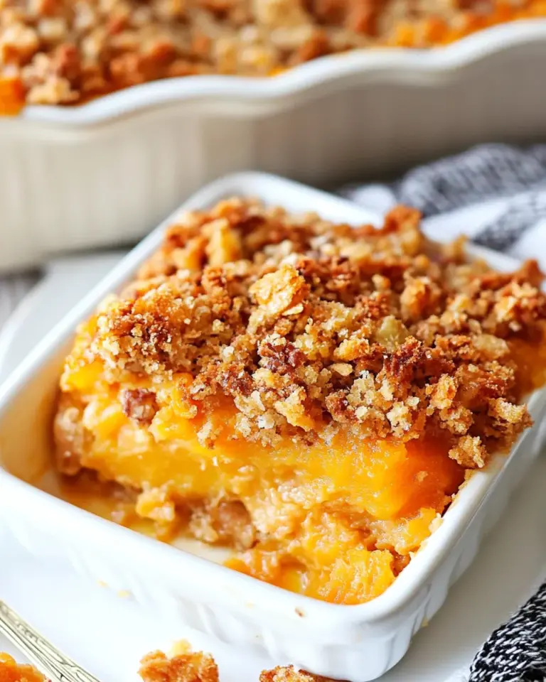Homemade Sweet Potato Crunch Casserole photo