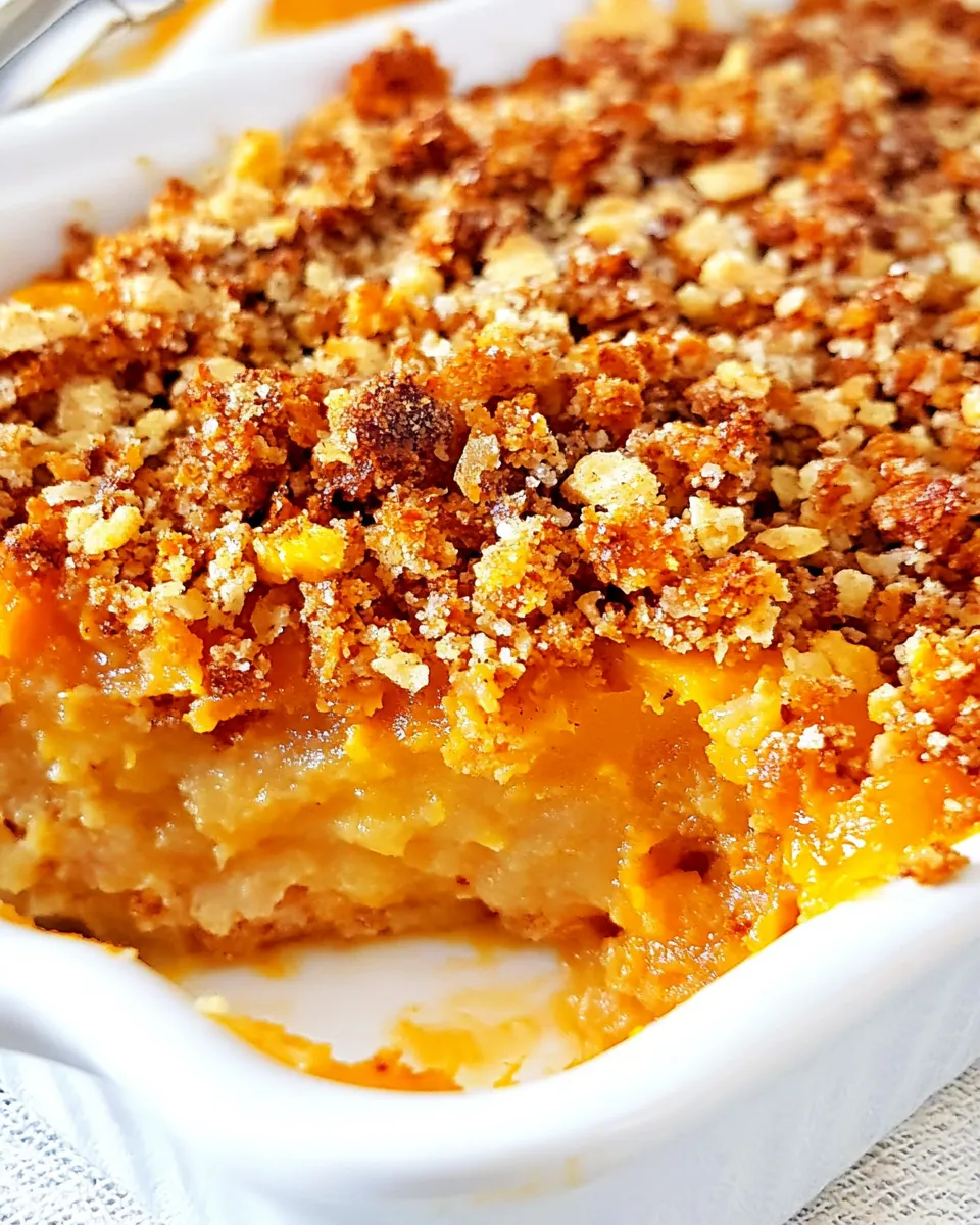 Easy Sweet Potato Crunch Casserole recipe photo