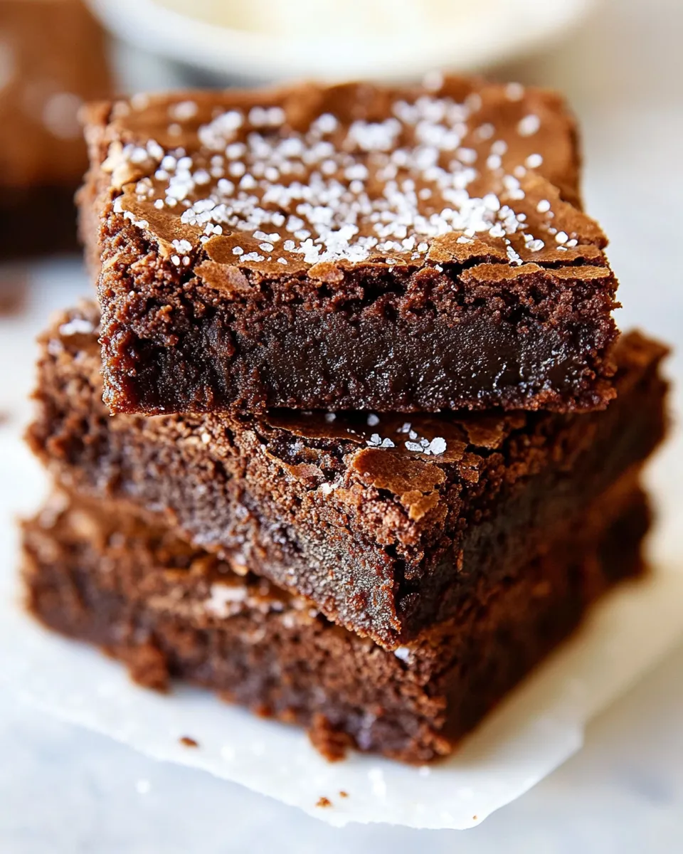 Classic Sweet and Salty Brownies image