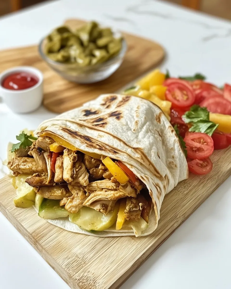 Classic Syrian Chicken Shawarma image