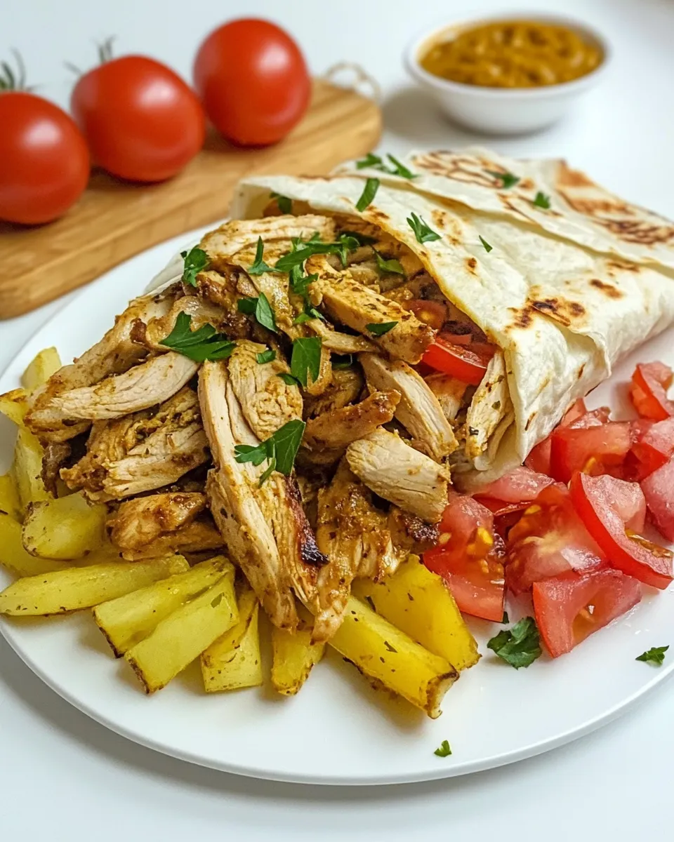 Easy Syrian Chicken Shawarma recipe photo