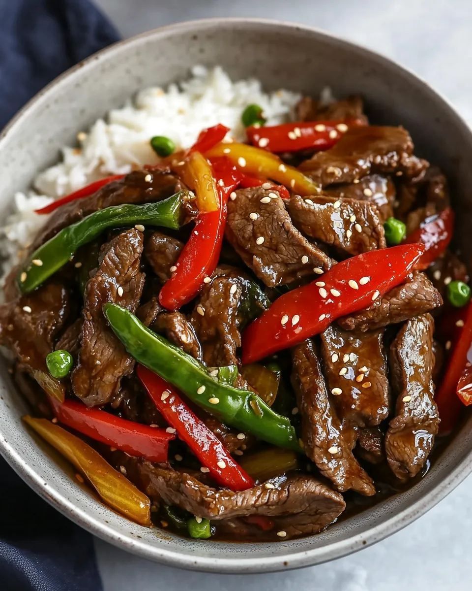 Easy Szechuan Beef recipe photo
