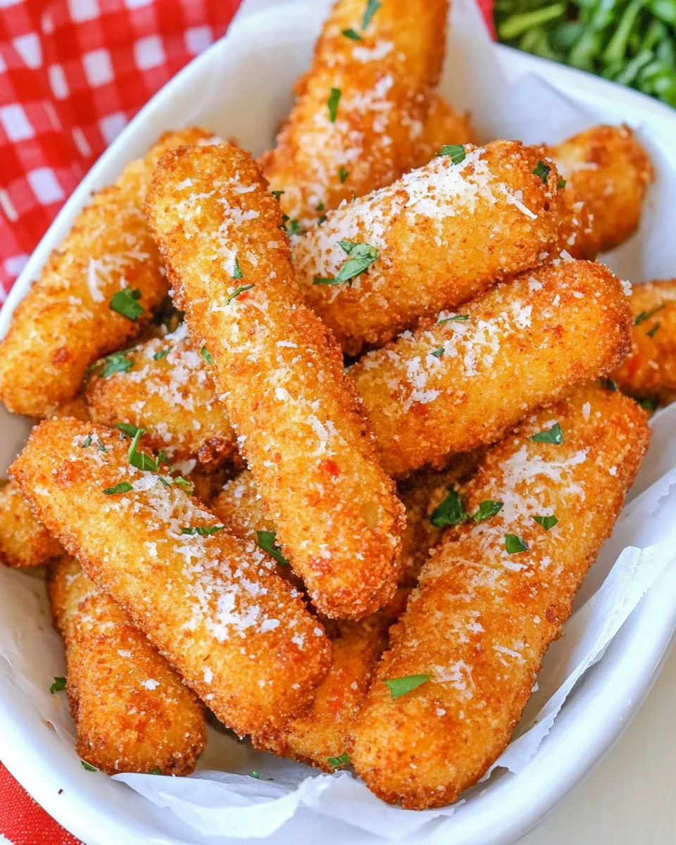 Homemade TGI Fridays Fried Mozzarella Sticks Recipe photo