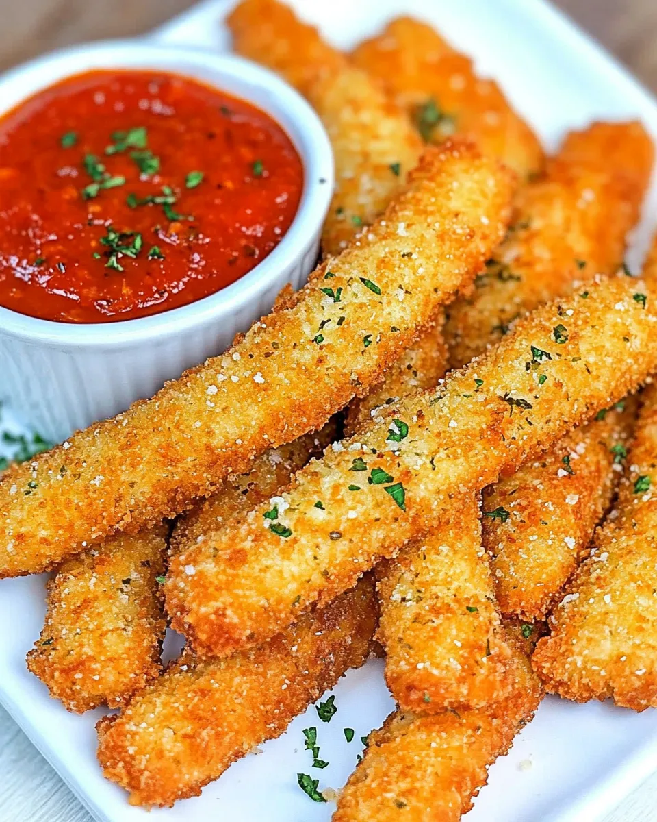 Delicious TGI Fridays Fried Mozzarella Sticks Recipe image