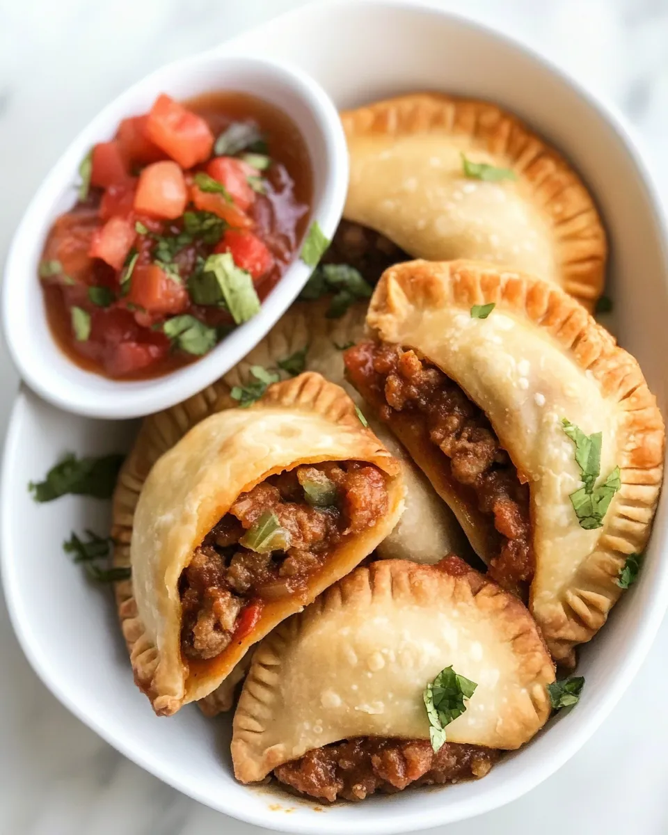 Easy Taco Empanadas recipe photo