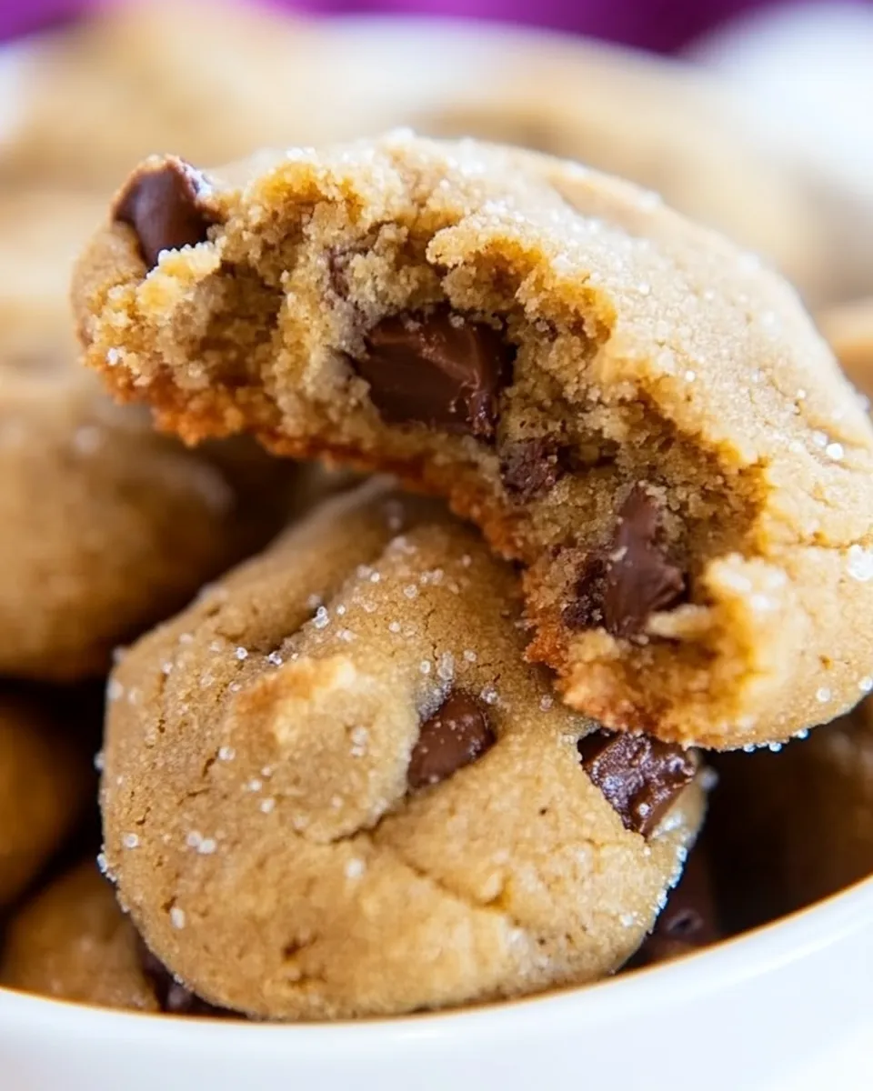 Delicious Tahini Cookies shot