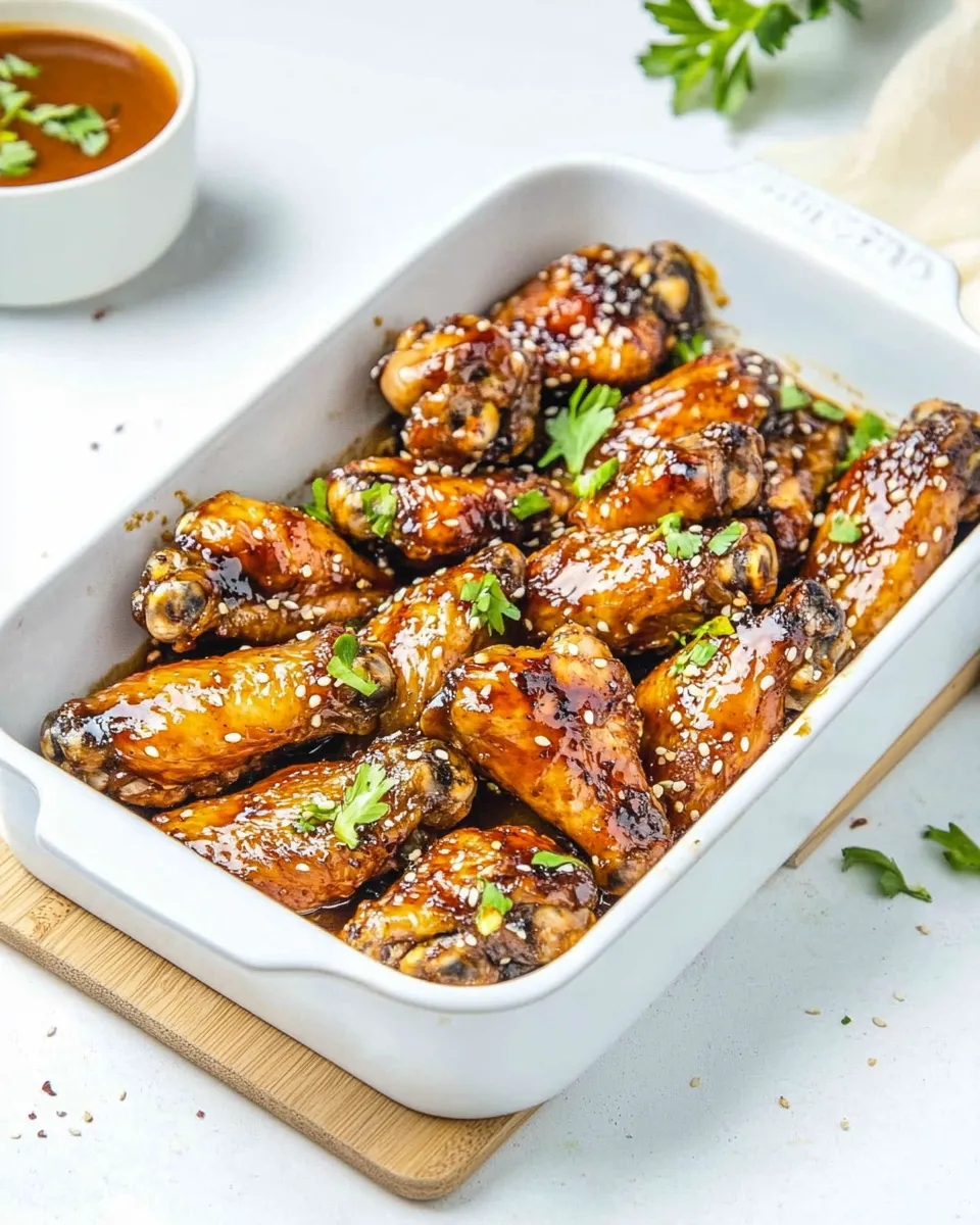 Homemade Teriyaki Chicken Wings photo