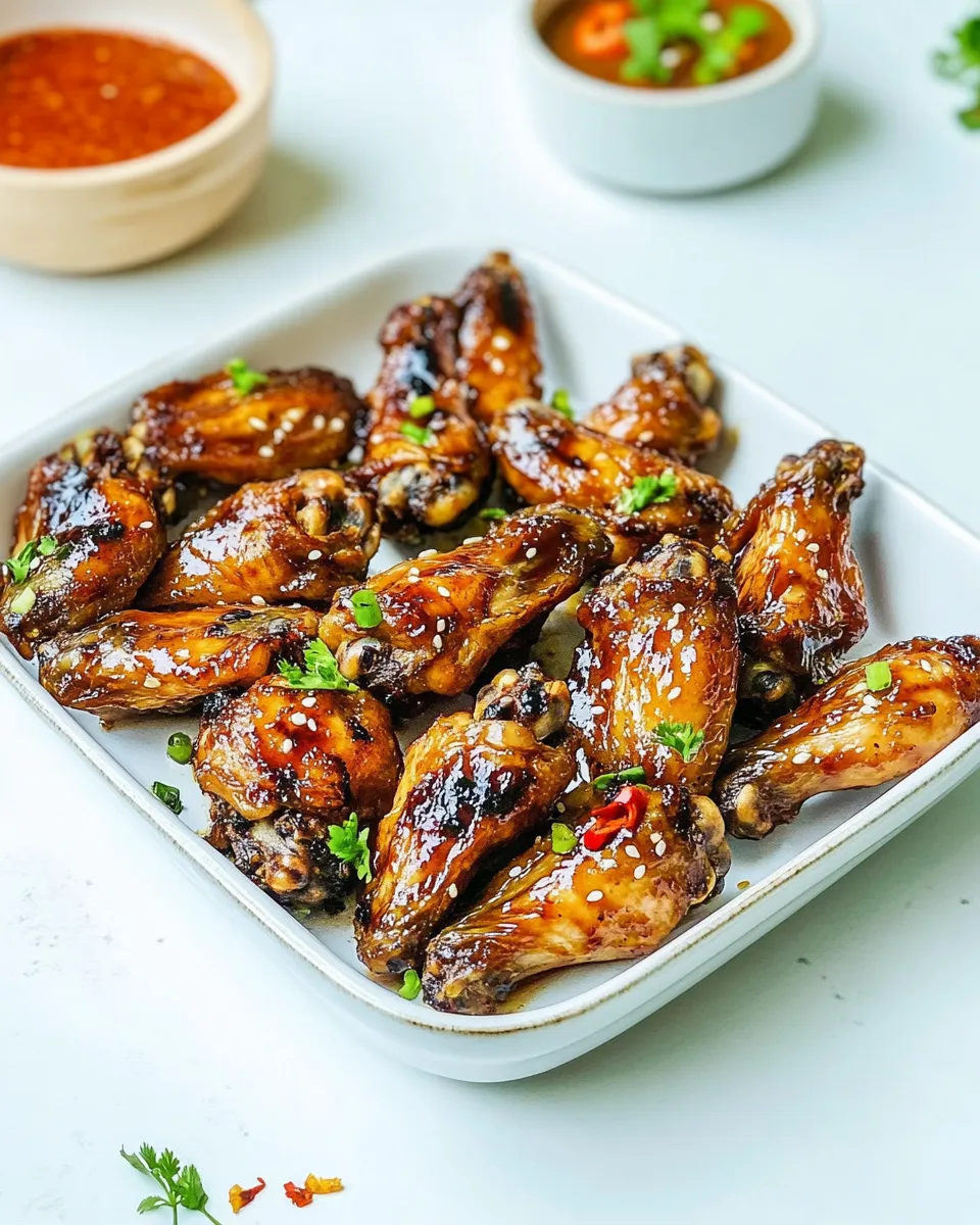 Classic Teriyaki Chicken Wings image