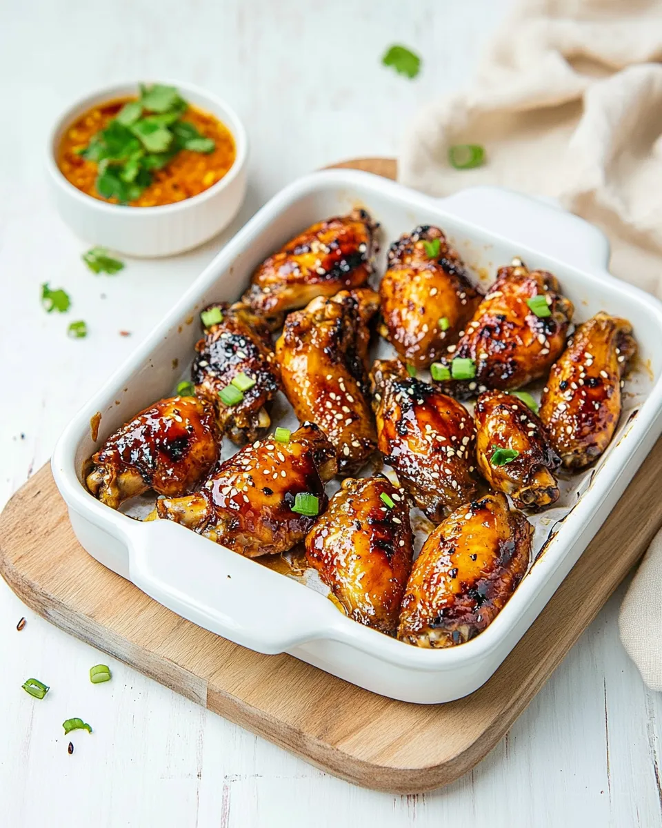 Easy Teriyaki Chicken Wings recipe photo