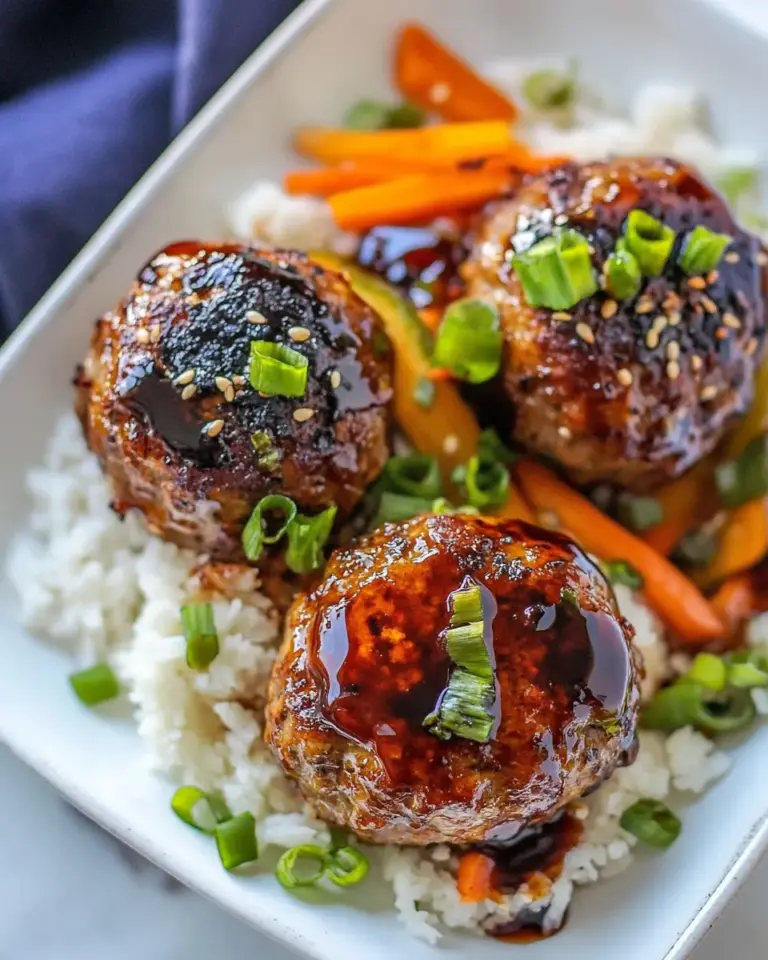 Homemade Teriyaki Turkey Meatballs (Paleo) recipe photo
