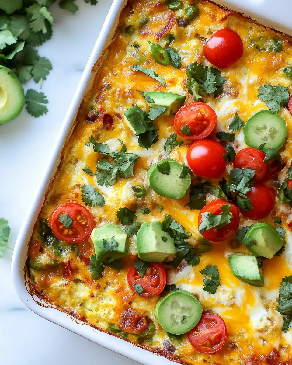 Classic Tex Mex Breakfast Casserole image