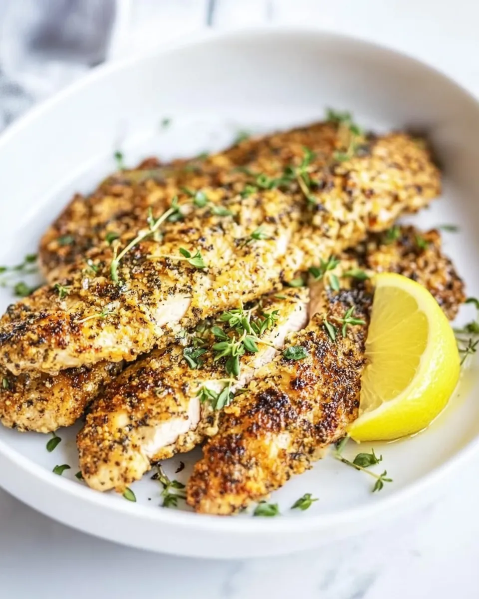 Easy Texas Roadhouse Herb Crusted Chicken recipe photo