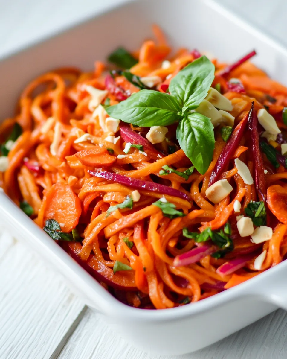 Homemade Thai-Style Sweet Potato Noodles photo