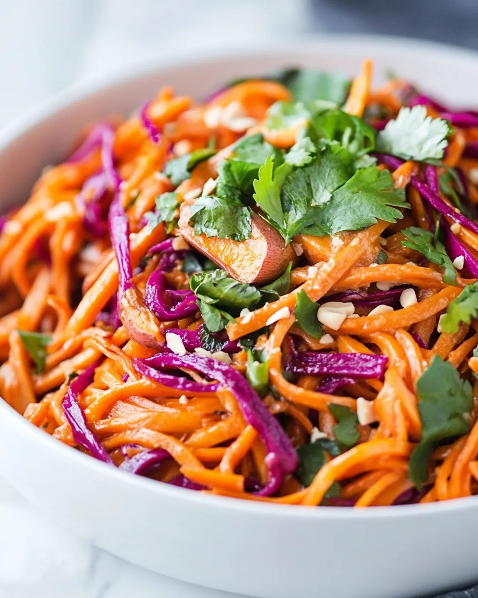 Easy Thai-Style Sweet Potato Noodles recipe photo