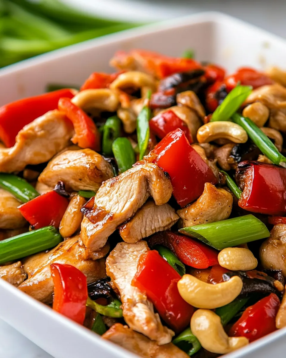 Classic Thai Cashew Chicken image