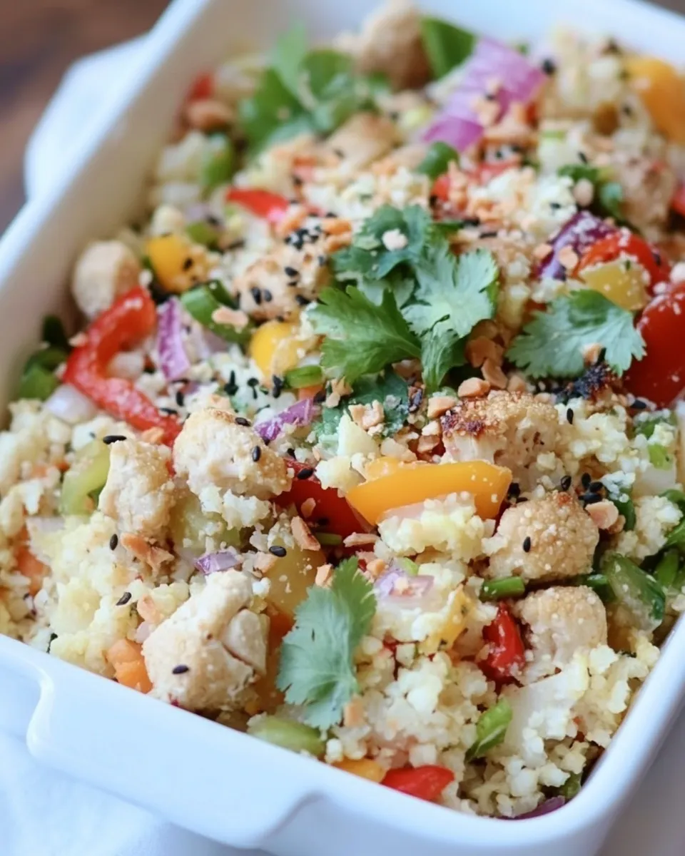 Delicious Thai Cauliflower Rice recipe photo