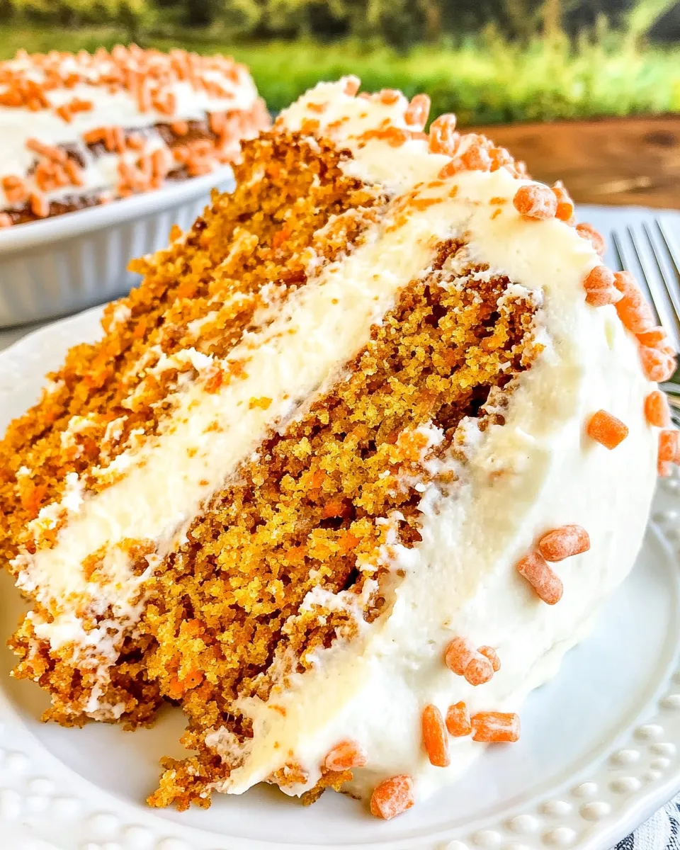 Easy The BEST Carrot Cake (Made with Baby Food) recipe photo