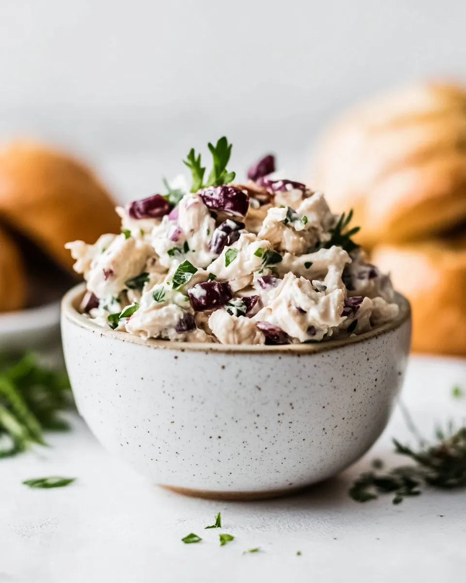 Easy The BEST Chicken Salad Recipe shot