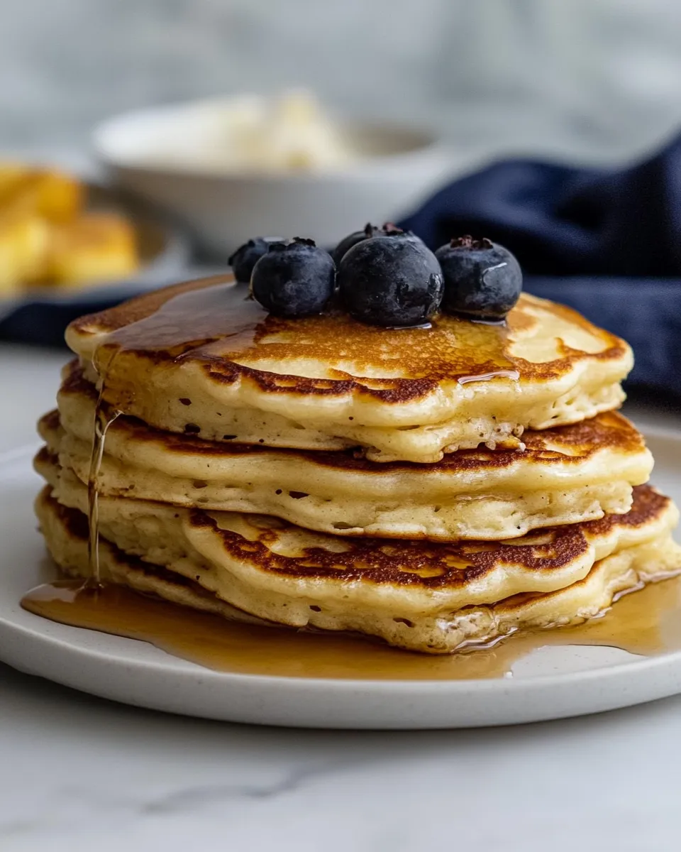 Delicious The BEST Fluffy Buttermilk Pancakes shot