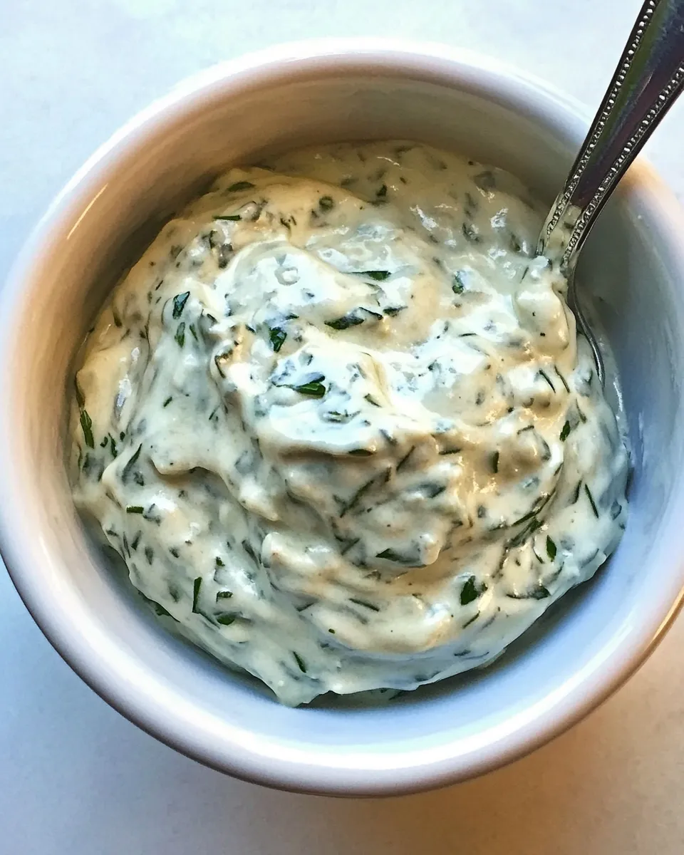 Easy The BEST Tartar Sauce Recipe shot