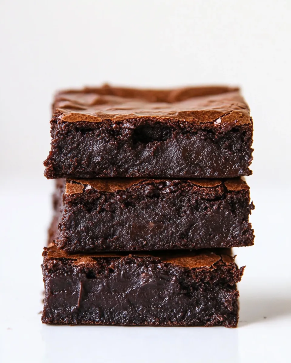 Easy The Best Brownies Recipe Ever shot