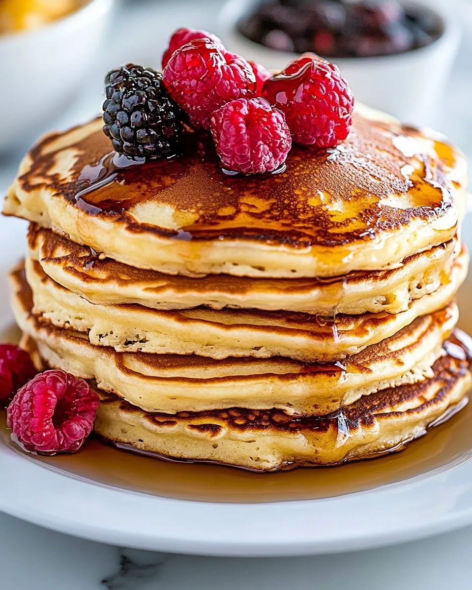 Easy The Best Buttermilk Pancakes recipe photo