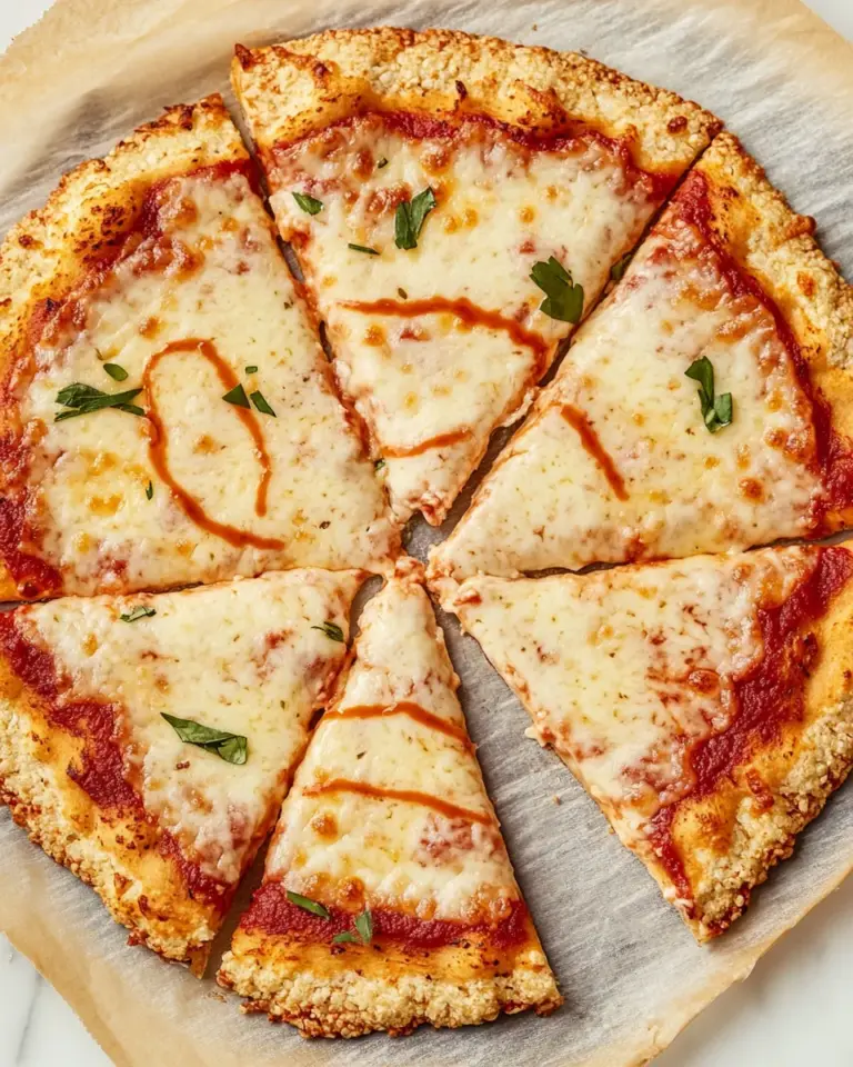 Homemade The Best Cauliflower Pizza Crust photo