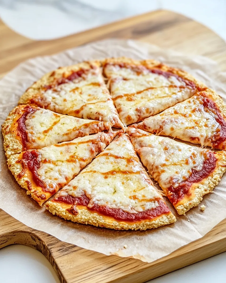 Delicious The Best Cauliflower Pizza Crust image