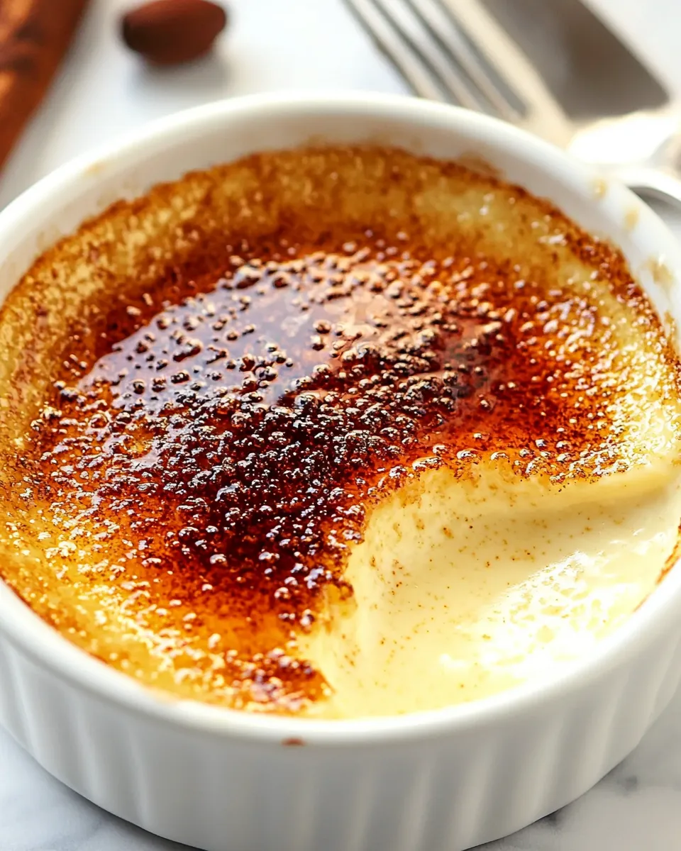 Easy The Best Creme Brulee Recipe shot