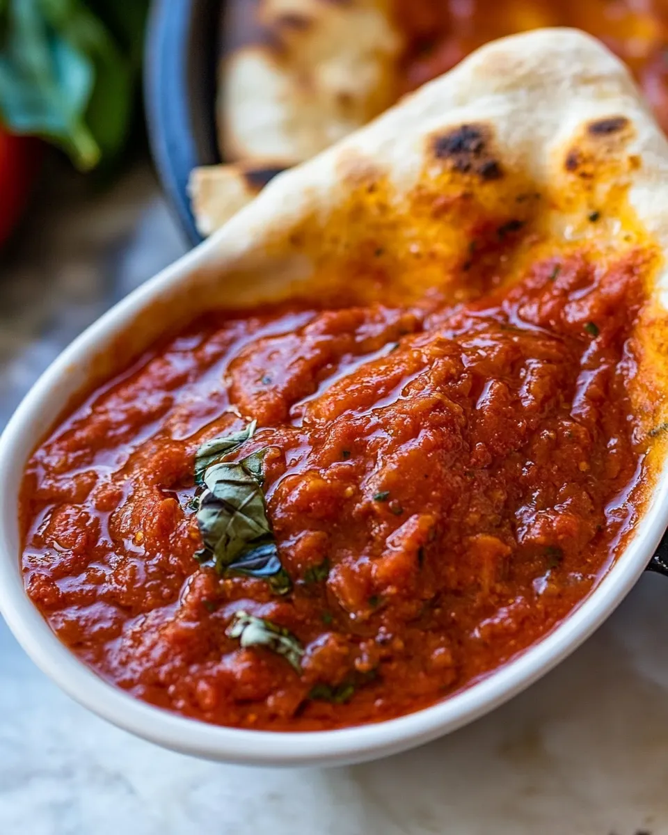 Delicious The Best Homemade Pizza Sauce shot