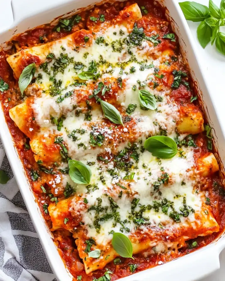 Homemade The Best Manicotti EVER! recipe image