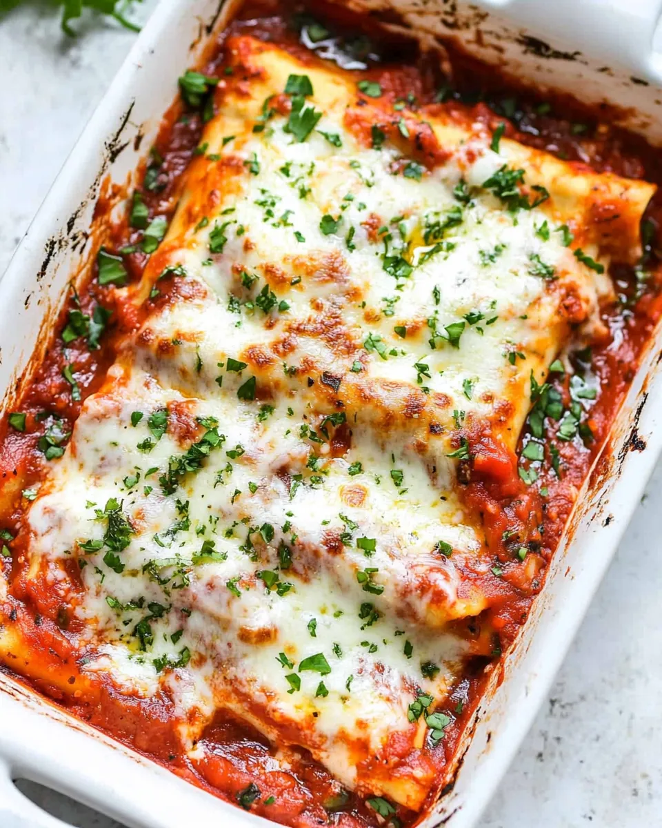 Classic The Best Manicotti EVER! dish photo