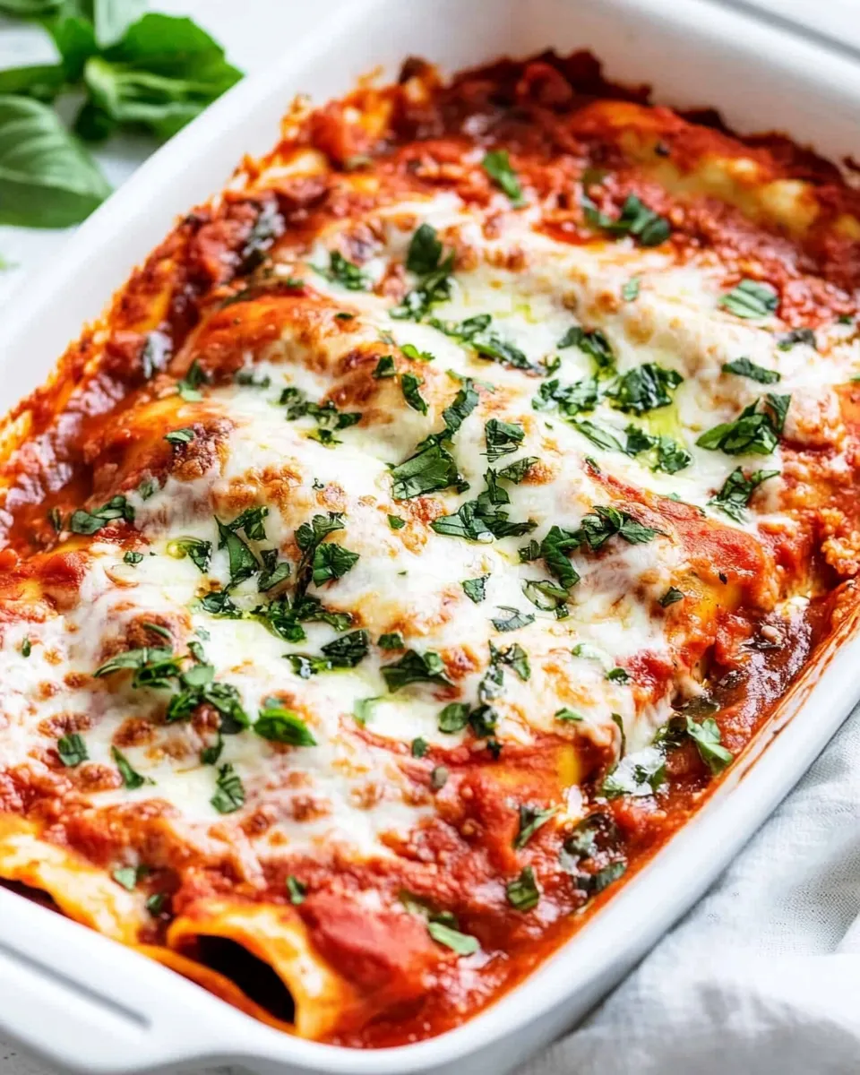 Easy The Best Manicotti EVER! food shot