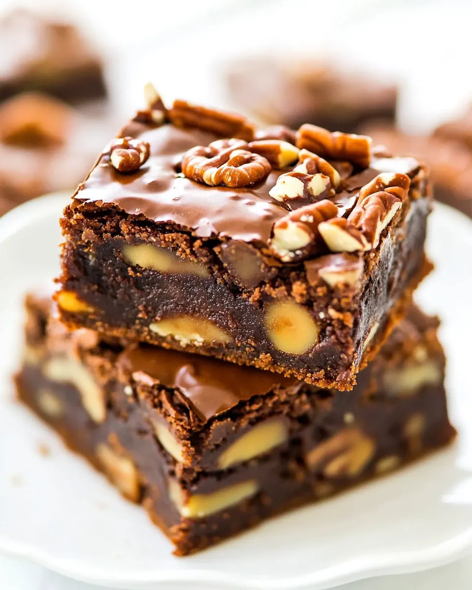 Classic The Best Turtle Brownies image