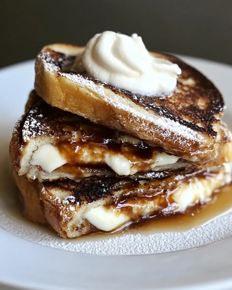 Homemade The Bianca Dessert Grilled Cheese photo