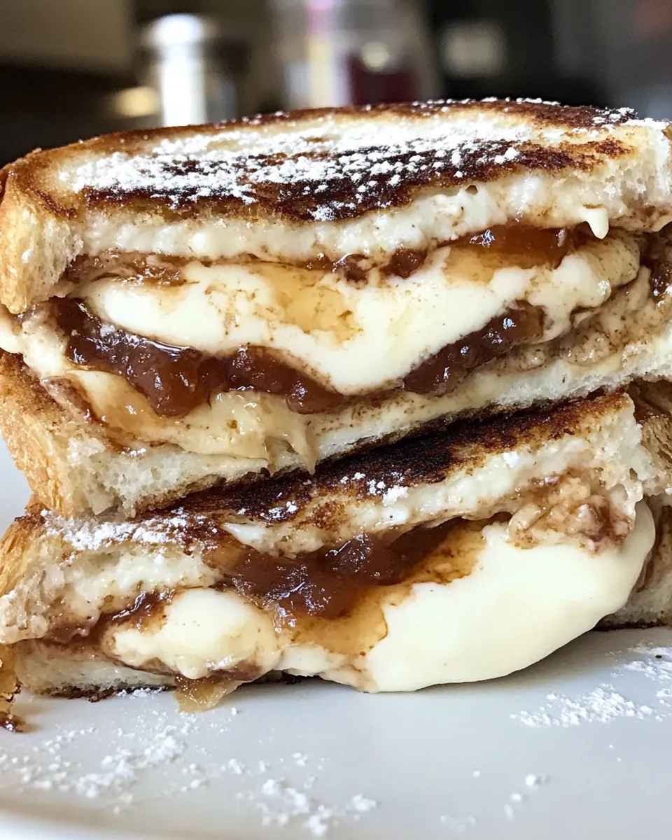 Sweet The Bianca Dessert Grilled Cheese dish photo