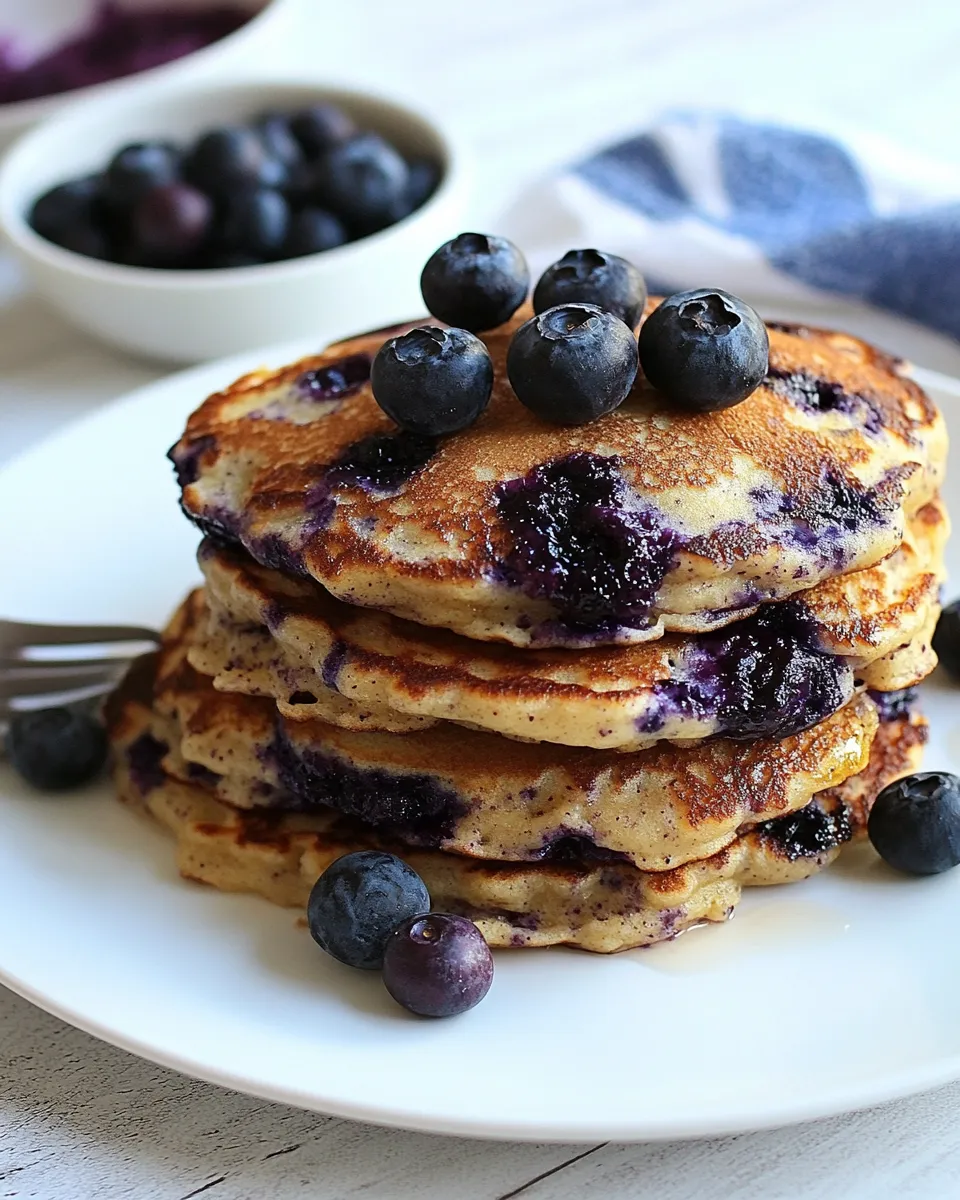 Easy The Blueberry Pancakes of Your Dreams recipe photo