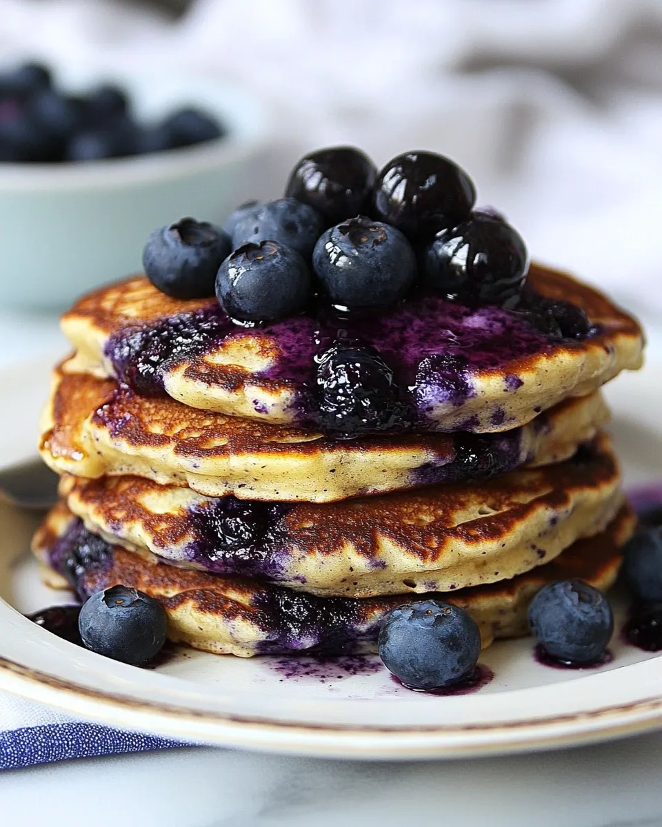 Perfect The Blueberry Pancakes of Your Dreams shot