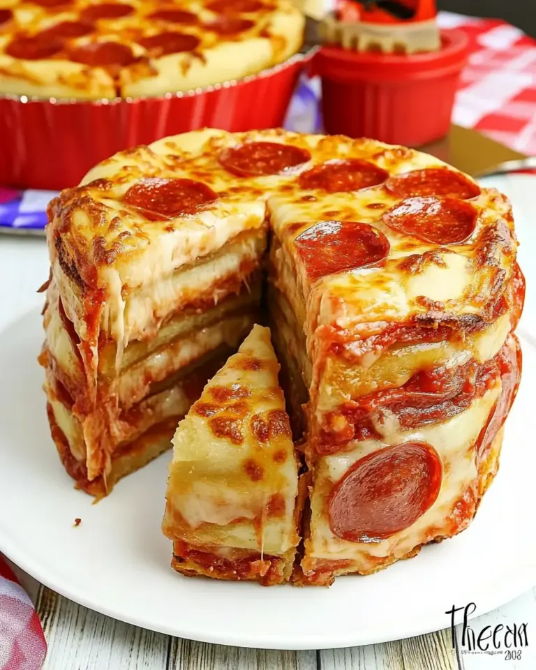 Homemade The Pizza Cake photo