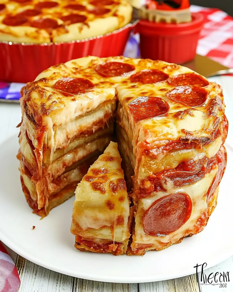 Homemade The Pizza Cake photo