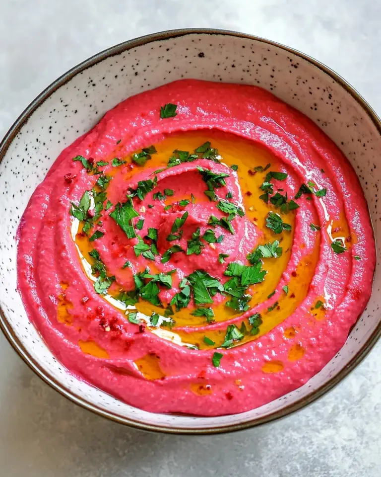 Easy The Quickest Roasted Beet Hummus photo