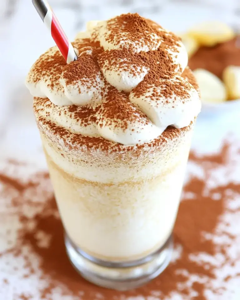 Easy Tiramisu Milkshake Recipe photo