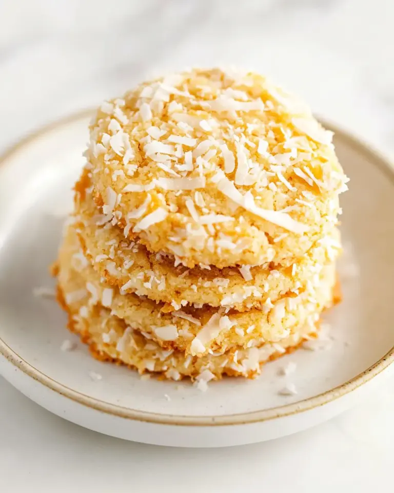 Homemade Toasted Coconut Sugar Cookies photo