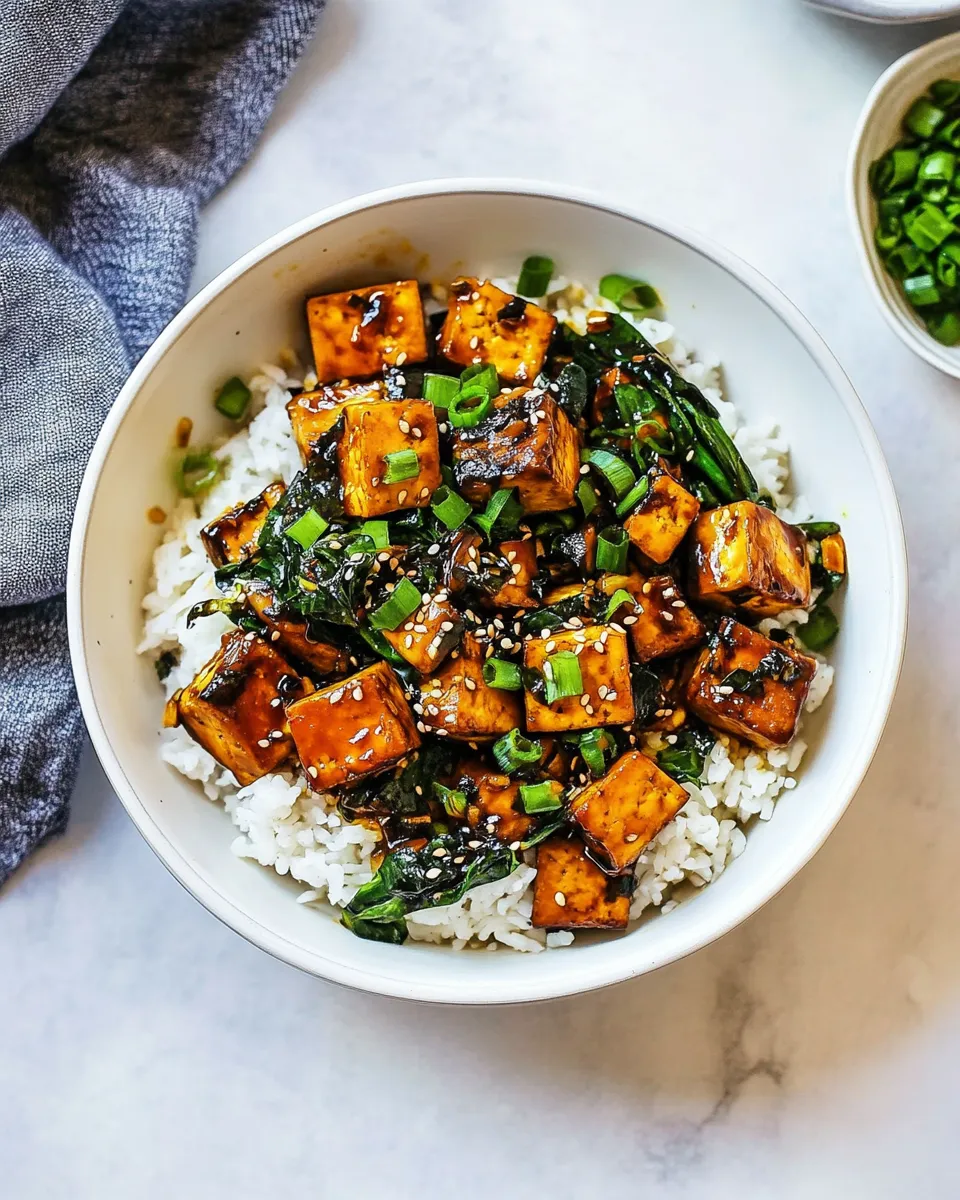 Easy Tofu Stir Fry recipe photo