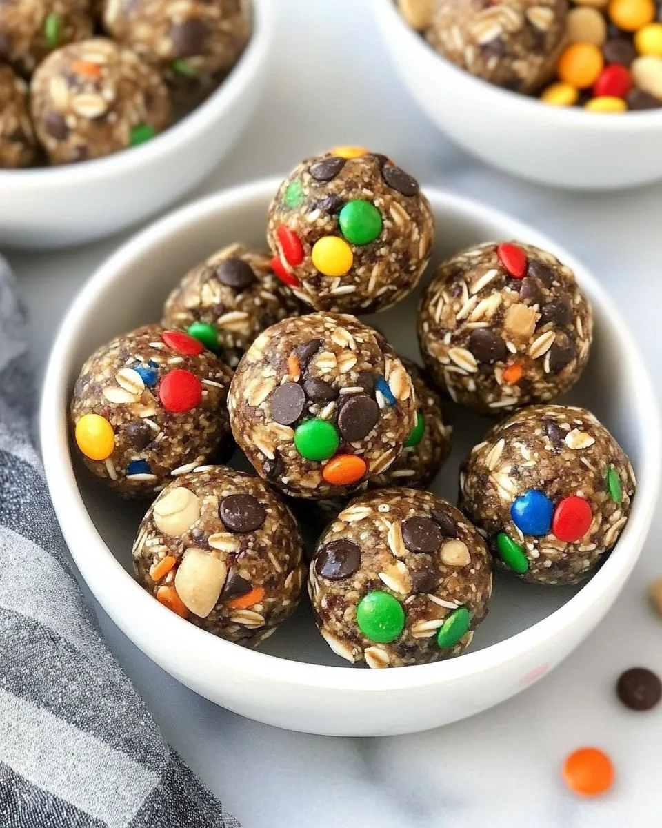 Homemade Trail Mix Energy Balls photo