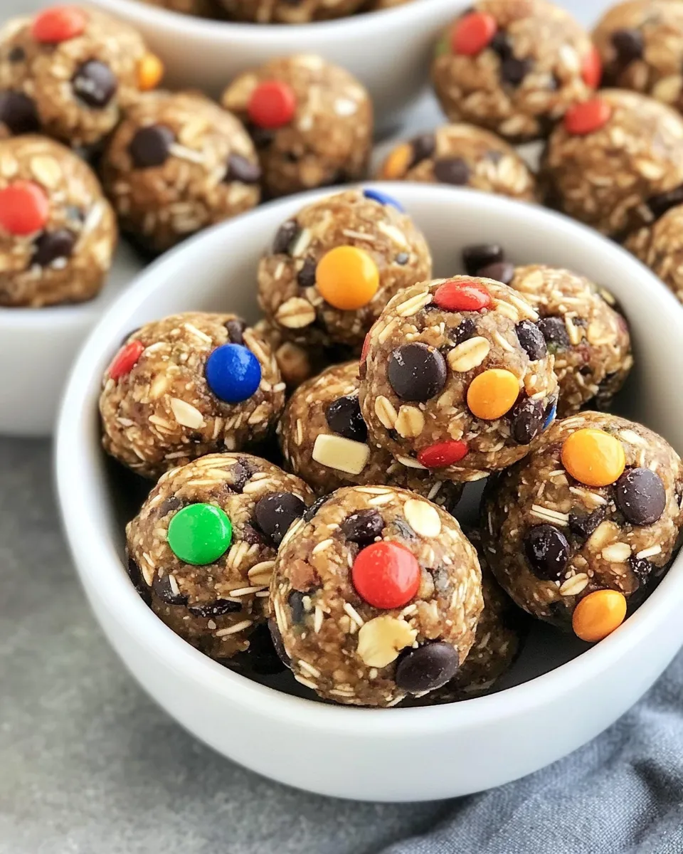 Delicious Trail Mix Energy Balls image