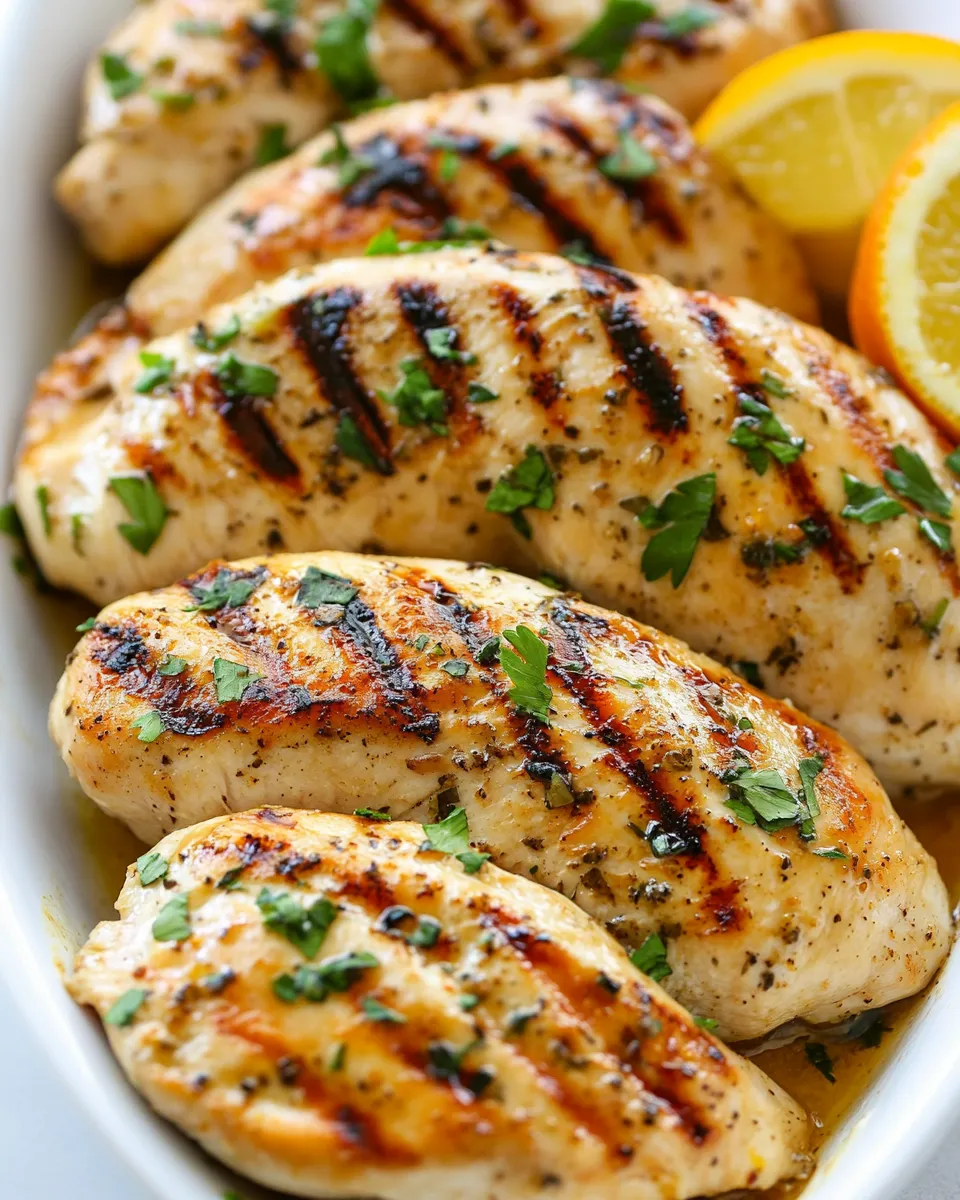 Easy Triple Citrus Chicken Marinade recipe photo