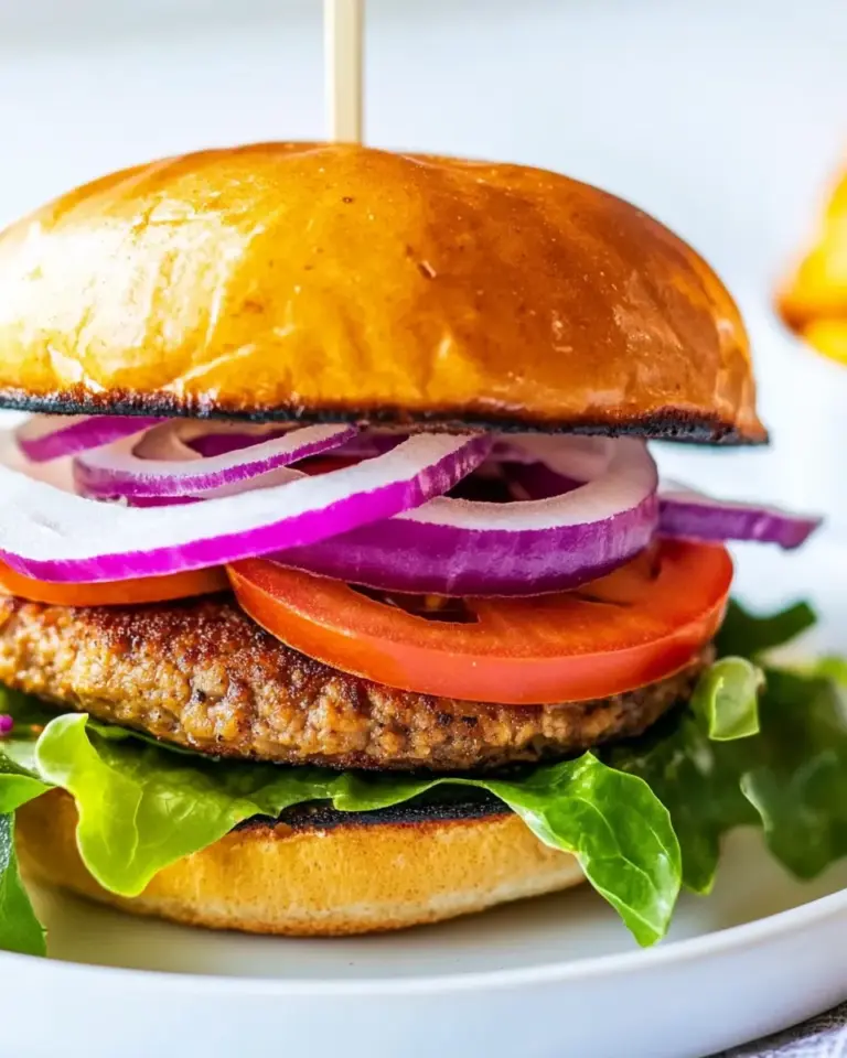 Homemade Turkey Burger photo