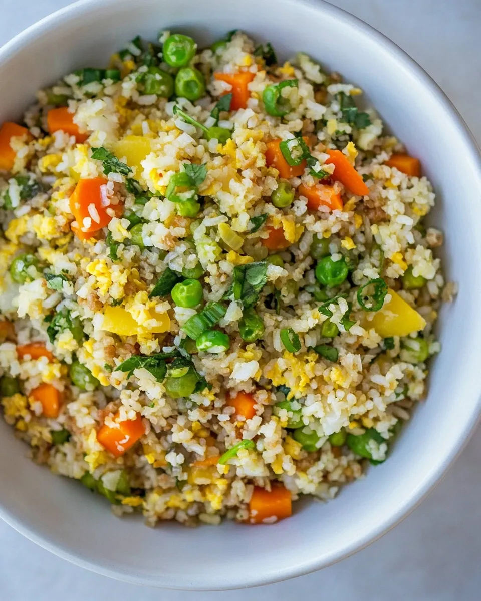 Homemade Turnip Fried Rice (Paleo, Keto) photo